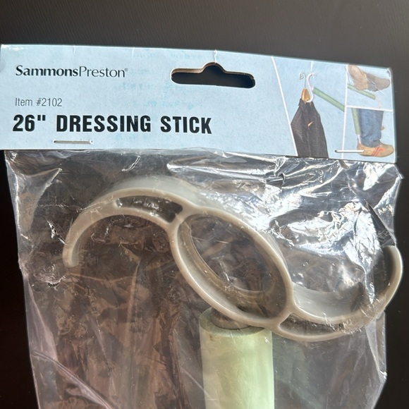 NWT New Dressing Stick Shoehorn Combination Tool Solution Elderly Disabled Help - Picture 5 of 6